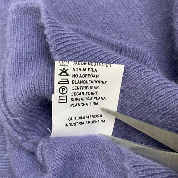 Lurisia Men’s Merino Blend V- Neck Sweater Jumper Size XL - Picture 10 of 10